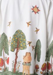 Carne Bollente - Eves Garden Shirt - All Over-Chemises-AW23LS0202