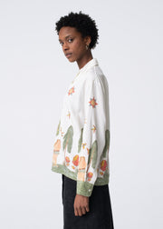 Carne Bollente - Eves Garden Shirt - All Over-Chemises-AW23LS0202