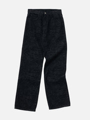 Carne Bollente - Love Draft Denim Trousers - Washed Black-Pantalons et Shorts-AW23DP0203