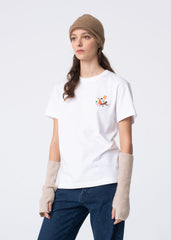 Carne Bollente - Yabba-Dabba-Do Me T-shirt - White-T-shirts-AW23ST0101