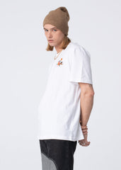 Carne Bollente - Yabba-Dabba-Do Me T-shirt - White-T-shirts-AW23ST0101