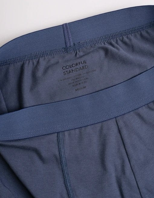 Colorful Standard - Classic Organic Boxer Briefs Petrol Blue-Accessoires-CS7001