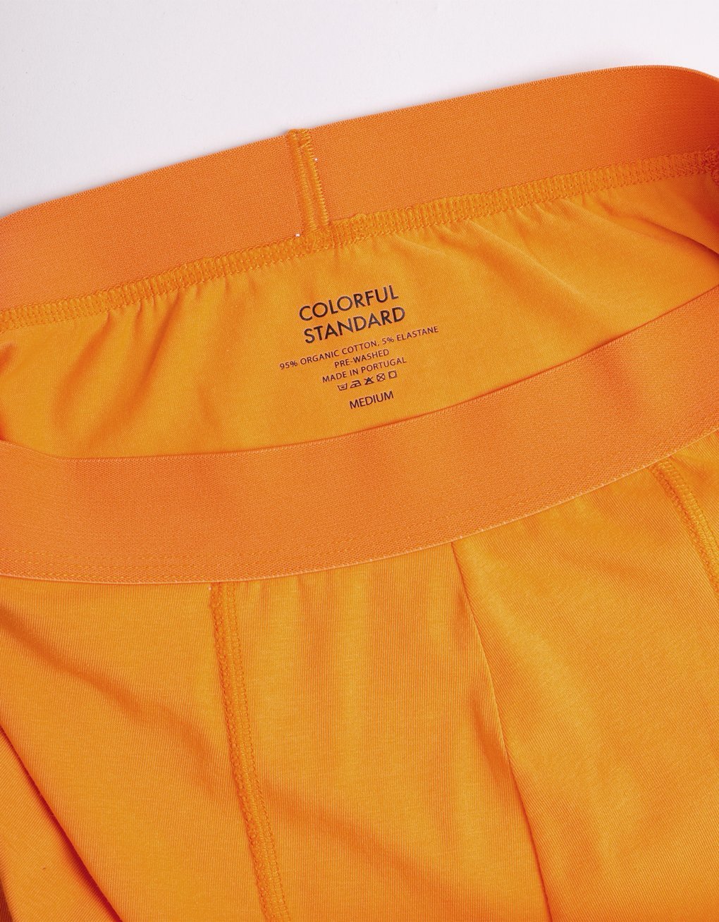 Colorful Standard - Classic Organic Boxer Briefs Sunny Orange-Accessoires-CS7001