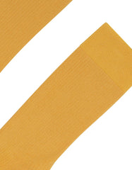 Colorful Standard - Men Classic Organic Sock - Burned Yellow - Chaussettes Jaune En Coton Biologique-Accessoires-CS6001