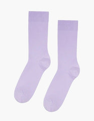 Colorful Standard - Men Classic Organic Sock - Soft Lavender - Chaussettes Lavande En Coton Biologique-Accessoires-CS6001