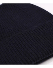 Colorful Standard - Merino Wool Beanie Navy Blue-Accessoires-CS5081