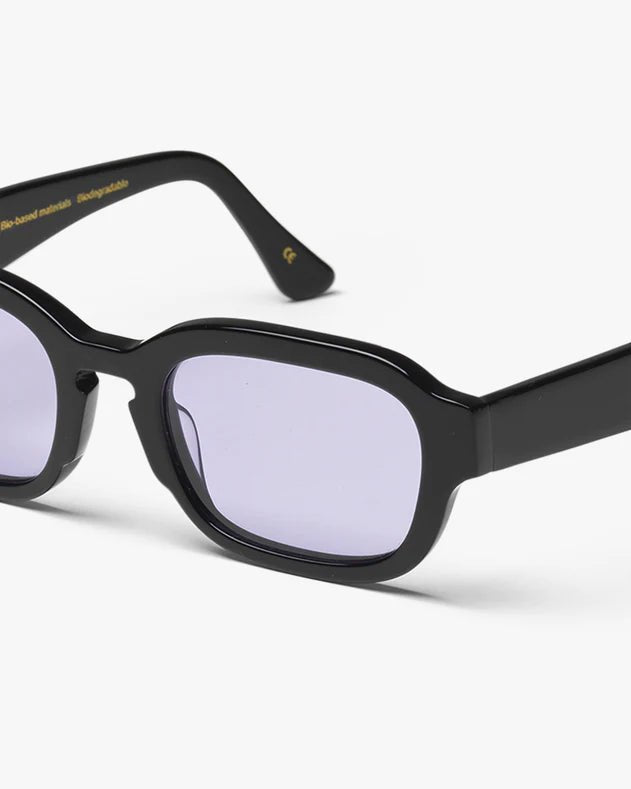 Colorful Standard - Sunglass 01 - Deep Black Solid - Lavender - Lunettes de Soleil-Accessoires-CS0009