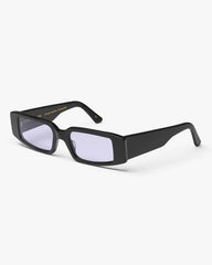 Colorful Standard - Sunglass 05 - Deep Black Solid/Lavender - Lunettes de soleil-Accessoires-CS0005