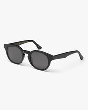 Colorful Standard - Sunglass 12 - Deep Black Solid/Black - Lunettes de soleil-Accessoires-CS0012