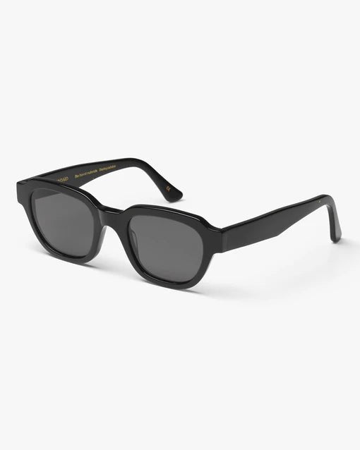Colorful Standard - Sunglass 13 - Deep Black Solid/Black - Lunettes de soleil-Accessoires-CS0013