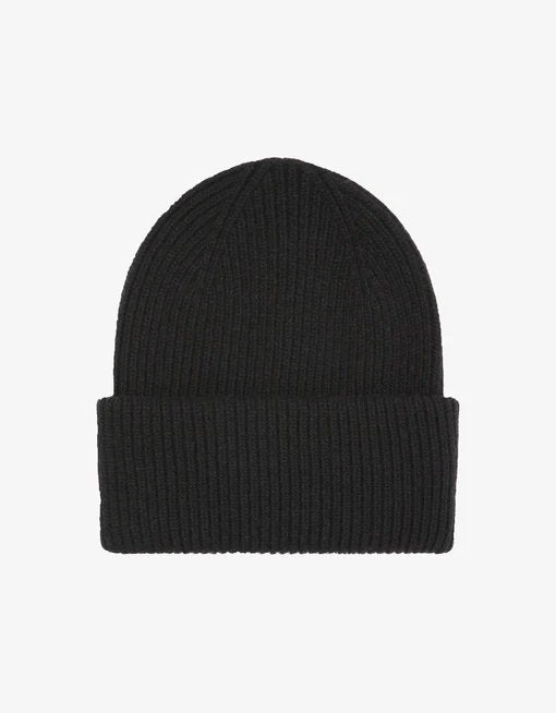 Colorful Standard - Merino Wool Hat Deep Black--CS5085