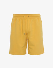 Colorful Standard - Classic Organic Sweat Shorts Burned Yellow-Pantalons et Shorts-CS1010