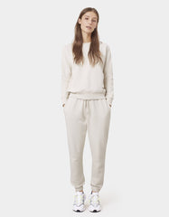 Colorful Standard - Classic Organic Sweatpants - Ivory White-Pantalons et Shorts-CS1009
