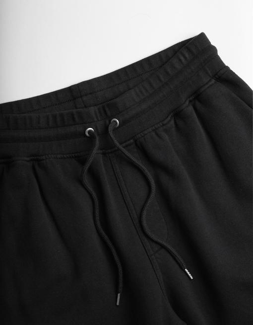 Colorful Standard - Classic Organic Sweatshorts - Deep Black-Pantalons et Shorts-