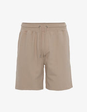 Colorful Standard - Classic Organic Sweatshorts - Desert Khaki-Pantalons et Shorts-