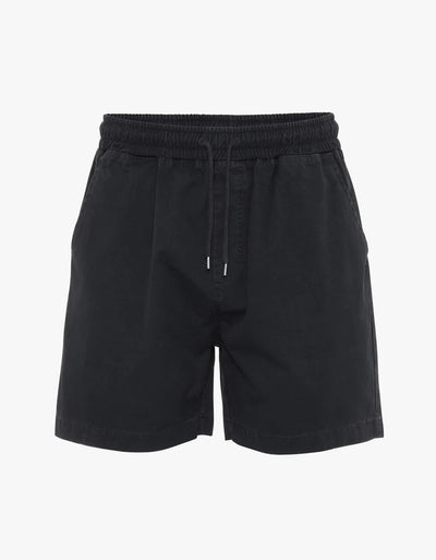 Colorful Standard - Classic Organic Twill Shorts - Deep Black-Pantalons et Shorts-CS4001