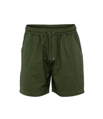Colorful Standard - Classic Organic Twill Shorts - Dusty Olive-Pantalons et Shorts-CS4001