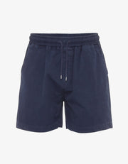 Colorful Standard - Classic Organic Twill Shorts - Navy Blue-Pantalons et Shorts-CS4001