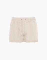 Colorful Standard - Woman Classic Organic Sweatshorts - Ivory White-Pantalons et Shorts-CS2053