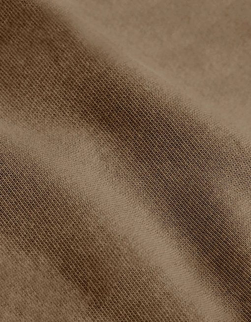 COLORFUL STANDARD - CLASSIC ORGANIC HOOD - Cedar Brown SWEAT À CAPUCHE Marron EN COTON BIOLOGIQUE - UNISEXE-Pulls et Sweats-CS1006