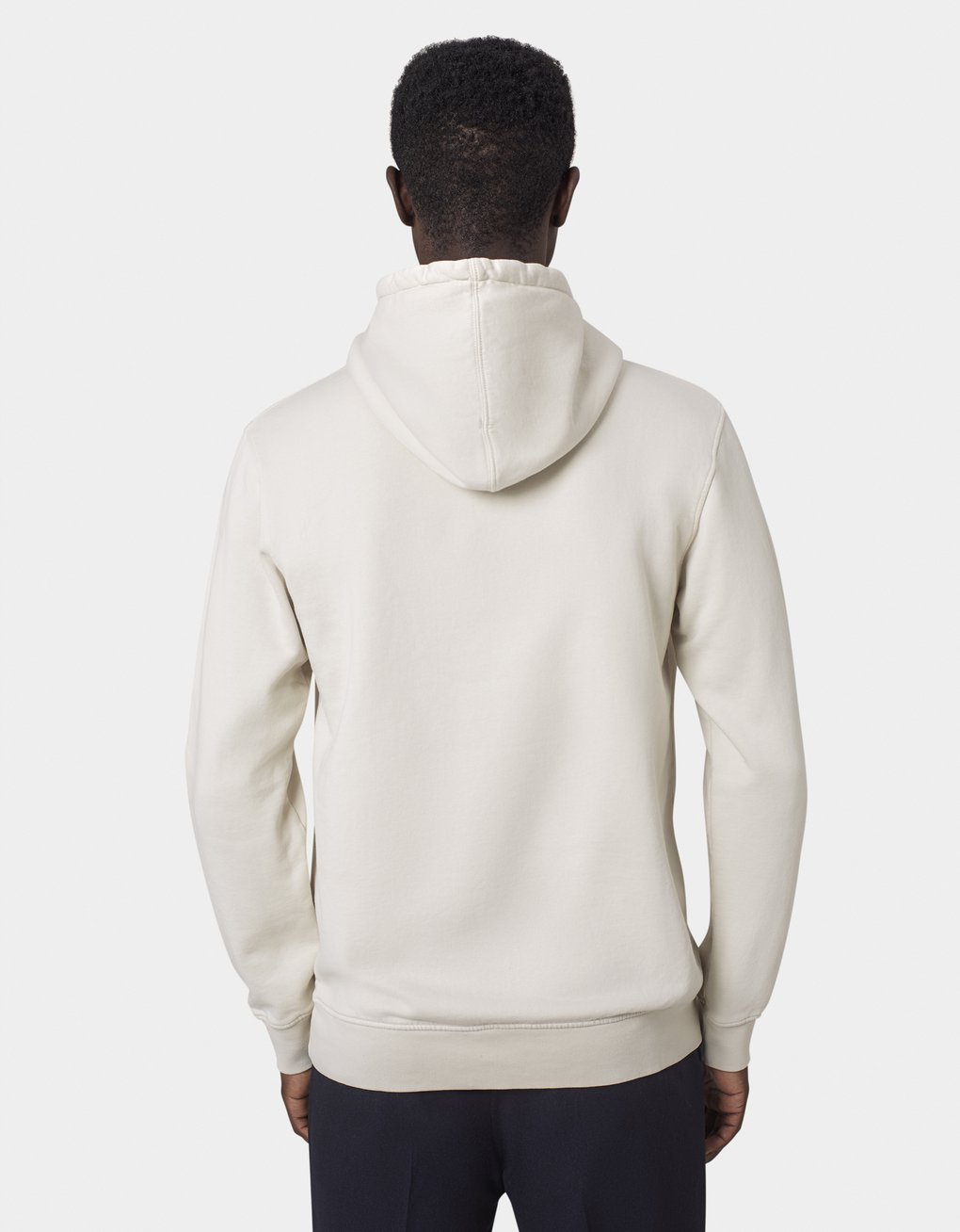 COLORFUL STANDARD - CLASSIC ORGANIC HOOD - IVORY WHITE - SWEAT À CAPUCHE BEIGE EN COTON BIOLOGIQUE - UNISEXE-Pulls et Sweats-CS1006