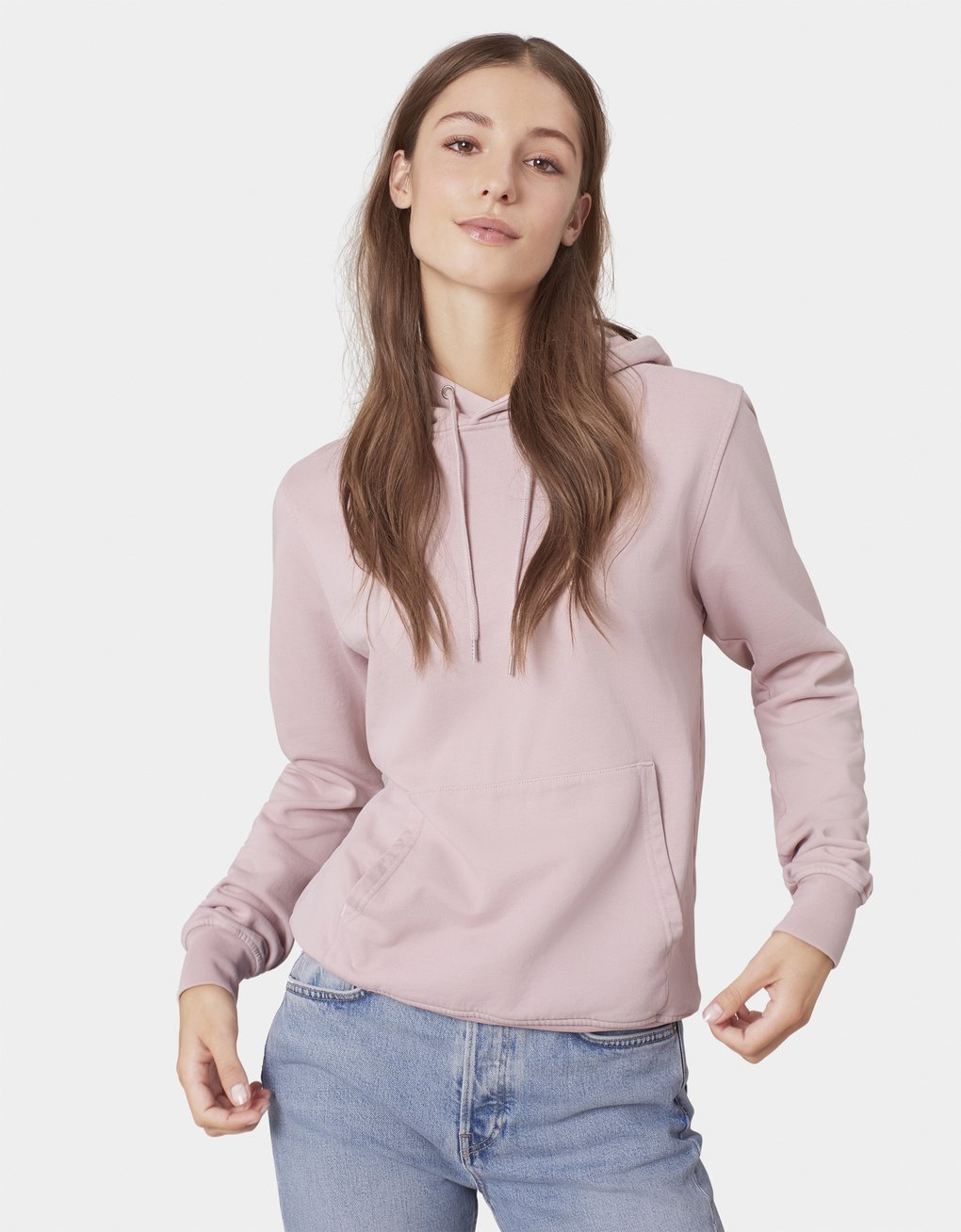 COLORFUL STANDARD - CLASSIC ORGANIC HOOD - IVORY WHITE - SWEAT À CAPUCHE BEIGE EN COTON BIOLOGIQUE - UNISEXE-Pulls et Sweats-CS1006