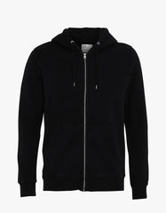 Colorful Standard - Classic Organic Zip Hood - Deep Black-Pulls et Sweats-CS1007