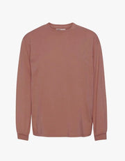 Colorful Standard - Oversized Organic Ls T-shirt - Rosewood Mist-Pulls et Sweats-CS1003