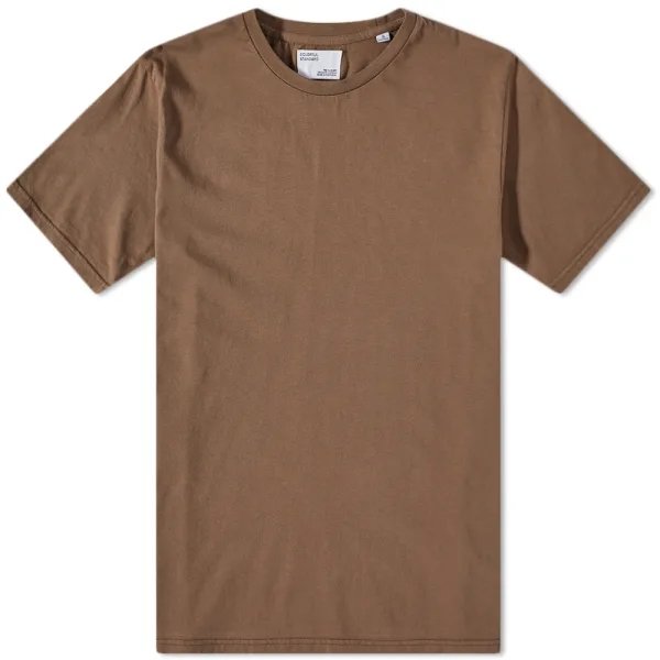 Colorful Standard - Classic Organic Tee - Cedar Brown - T-shirt Marron En Coton Biologique - Unisexe-T-shirts-CS1001