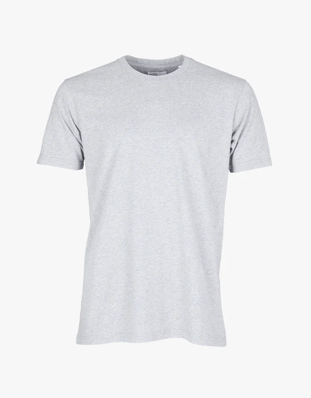 Colorful Standard - Classic Organic Tee -Snow Melange- T-shirt En Coton Biologique - Unisexe-T-shirts-CS1001