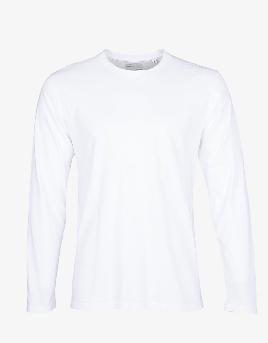 Colorful Standard - Classic Organic LS Tee Optical White - T-shirt manches longues blanc en coton biologique-T-shirts-CS1002