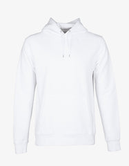 Colorful Standard - Classic Organic Hood Optical White - Sweat à capuche blanc en coton biologique - UNISEXE-Pulls et Sweats-CS1006