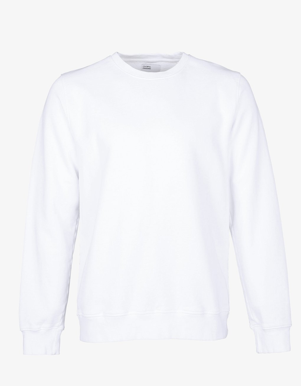 Colorful Standard - Classic Organic Crew Optical White - Sweat blanc en coton biologique UNISEXE-Pulls et Sweats-CS1005