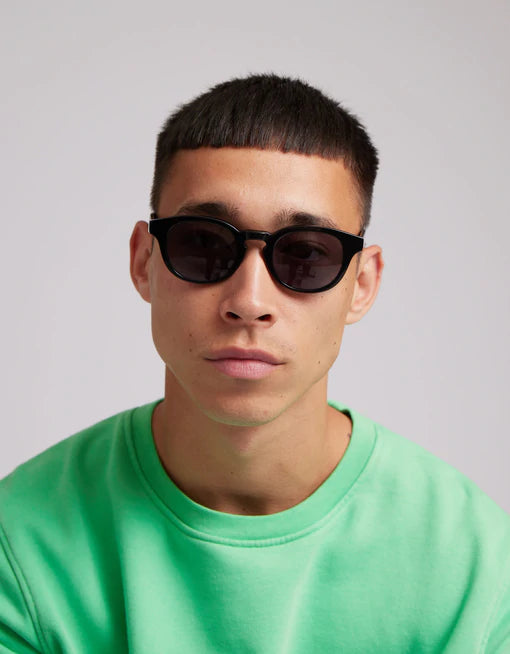 Colorful Standard - Sunglass 12 - Deep Black Solid/Black - Lunettes de soleil