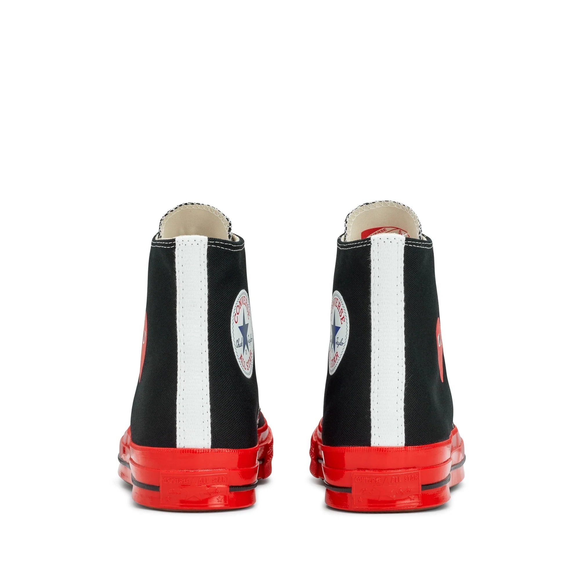 Comme Des Garçons Play x Converse - Big Heart - Chuck 70 - Black/Red High - Unisexe-Chaussures-AZ-K124-001