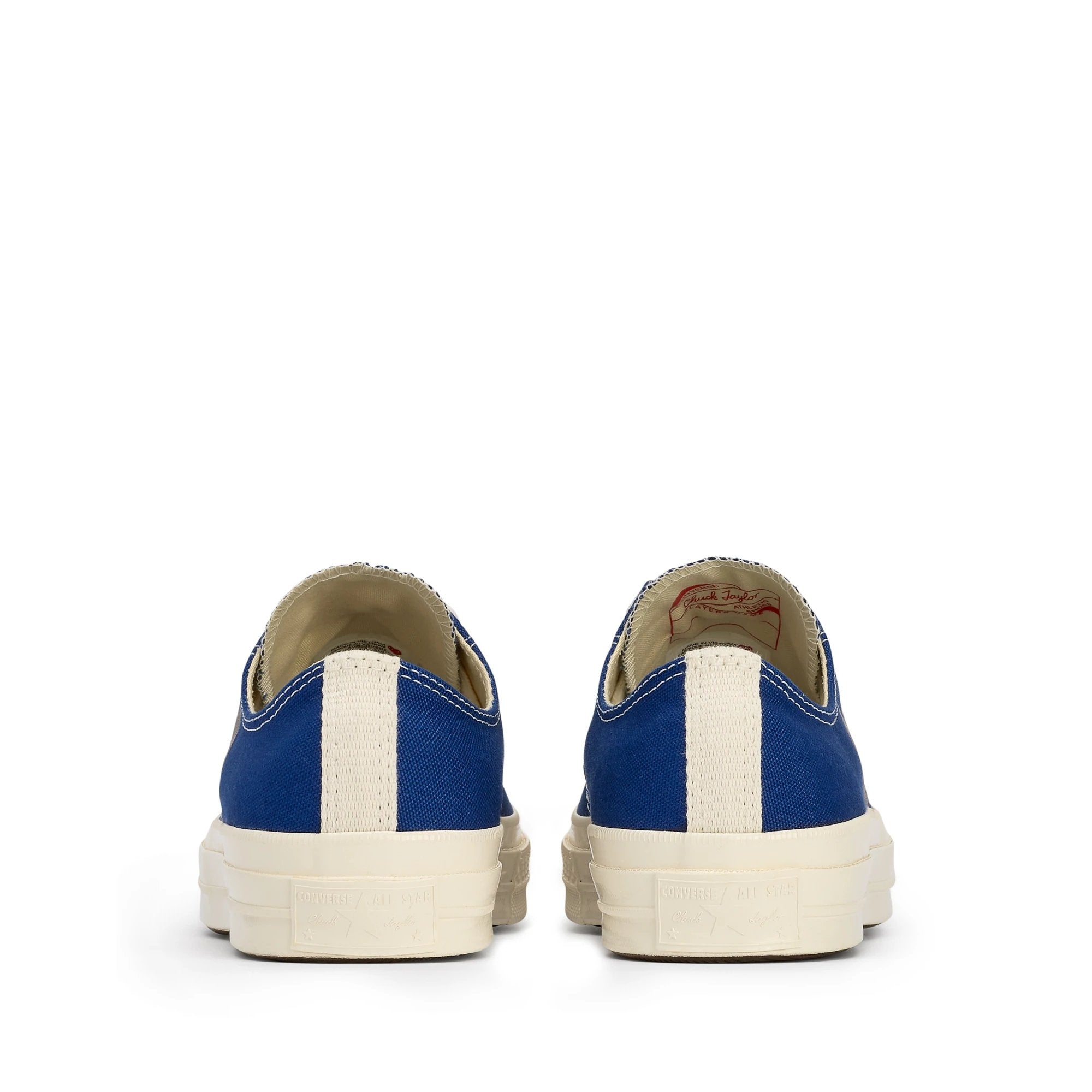 Comme Des Garçons Play x Converse - Red Heart Chuck Taylor All Star '70 Low Blue Quartz High Risk Red - Unisexe-Chaussures-171848C