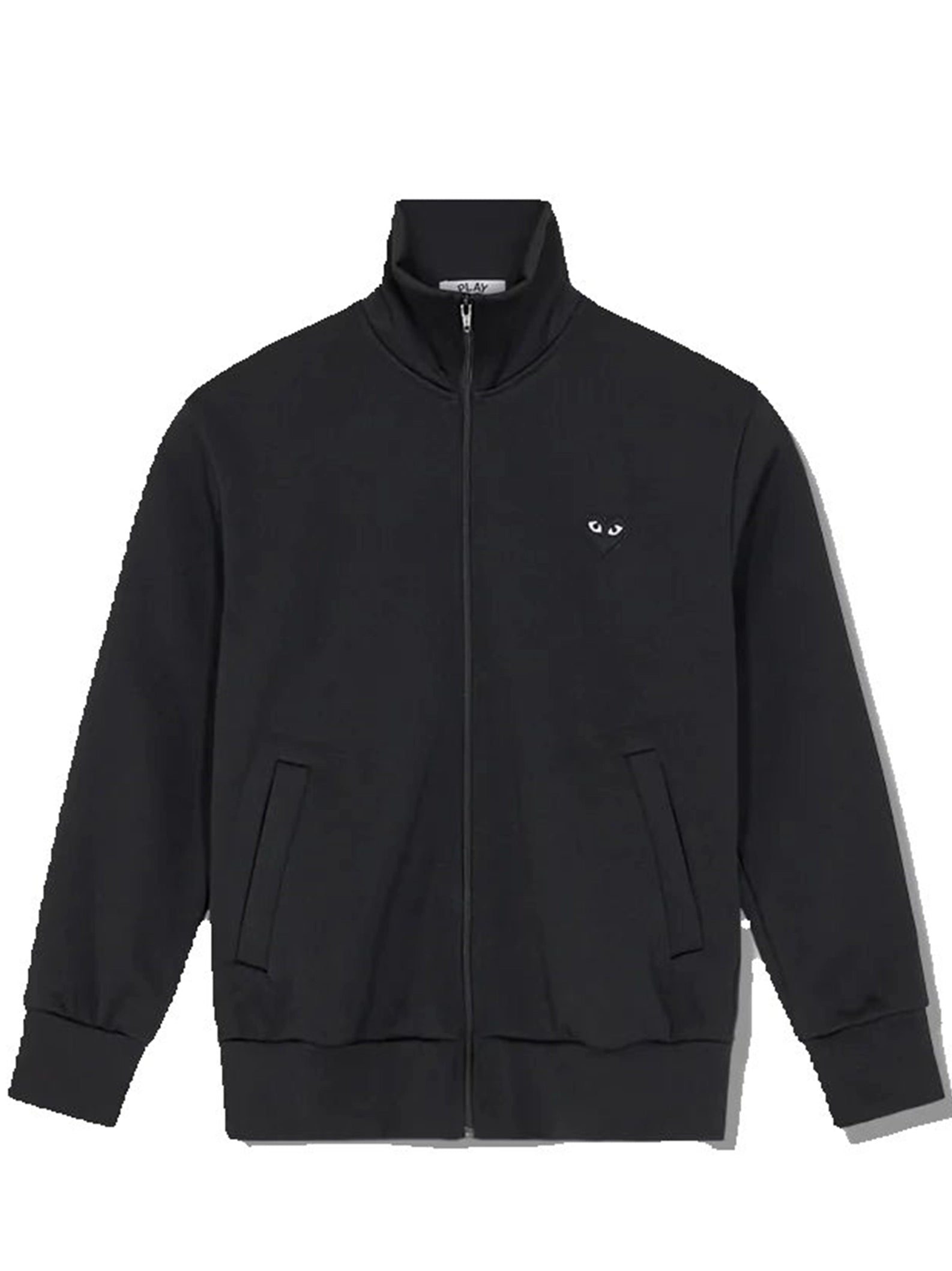 Comme des Garçons PLAY - Sweatshirt zippé noir - Grand coeur dans le dos - AZ-T256-Pulls et Sweats-P1T256