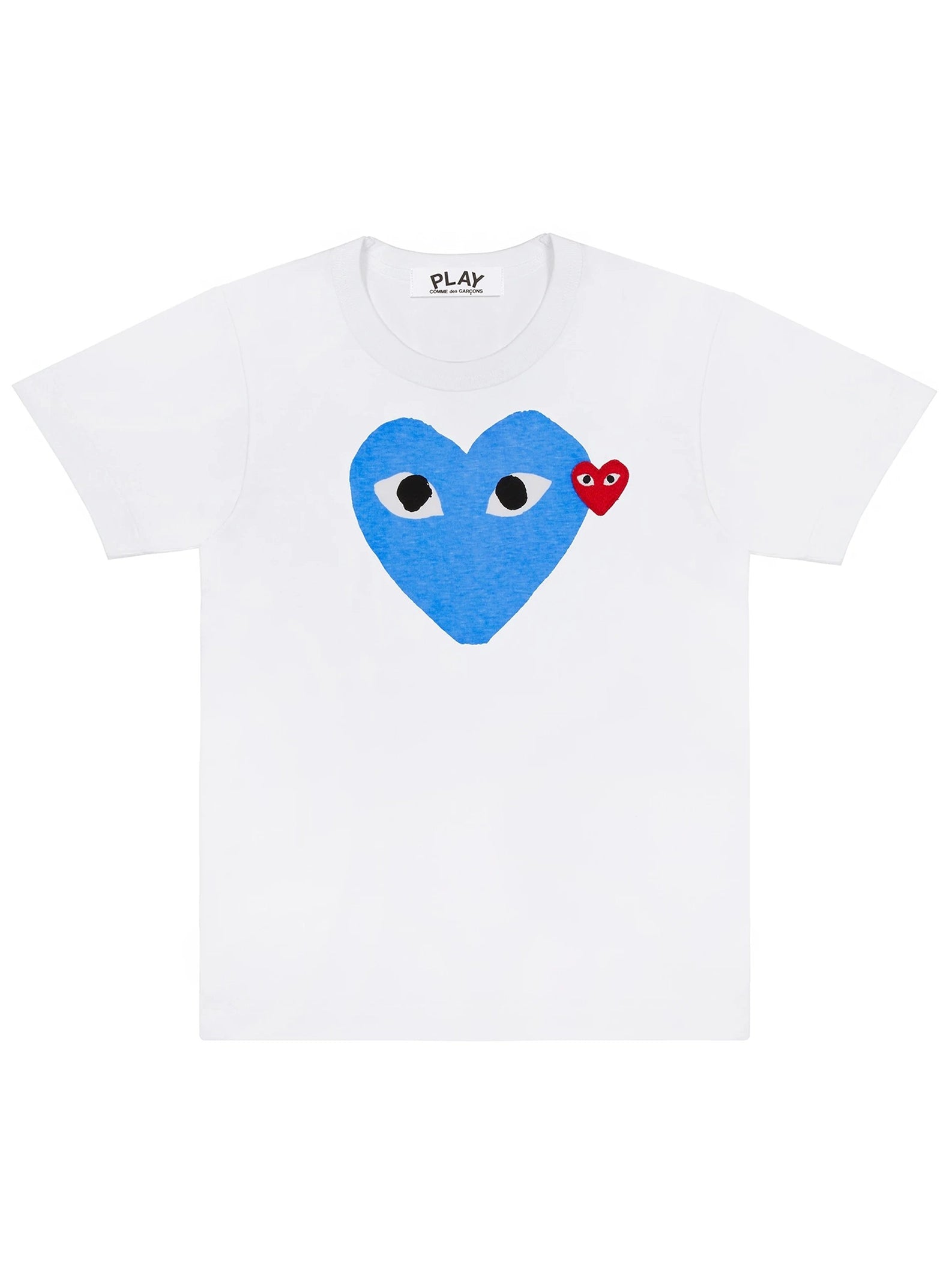 Comme Des Garçons Play - T-shirt AZ-T106 - White-T-shirts-AZ-T106