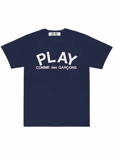 Comme Des Garçons Play - T-shirt AZ-T176 - Navy-T-shirts-AZ-T176-051