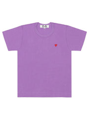 Comme Des Garçons Play - T-shirt Femme AZ-T313-051-4 - Purple-T-shirts-AZ-T313-051-4