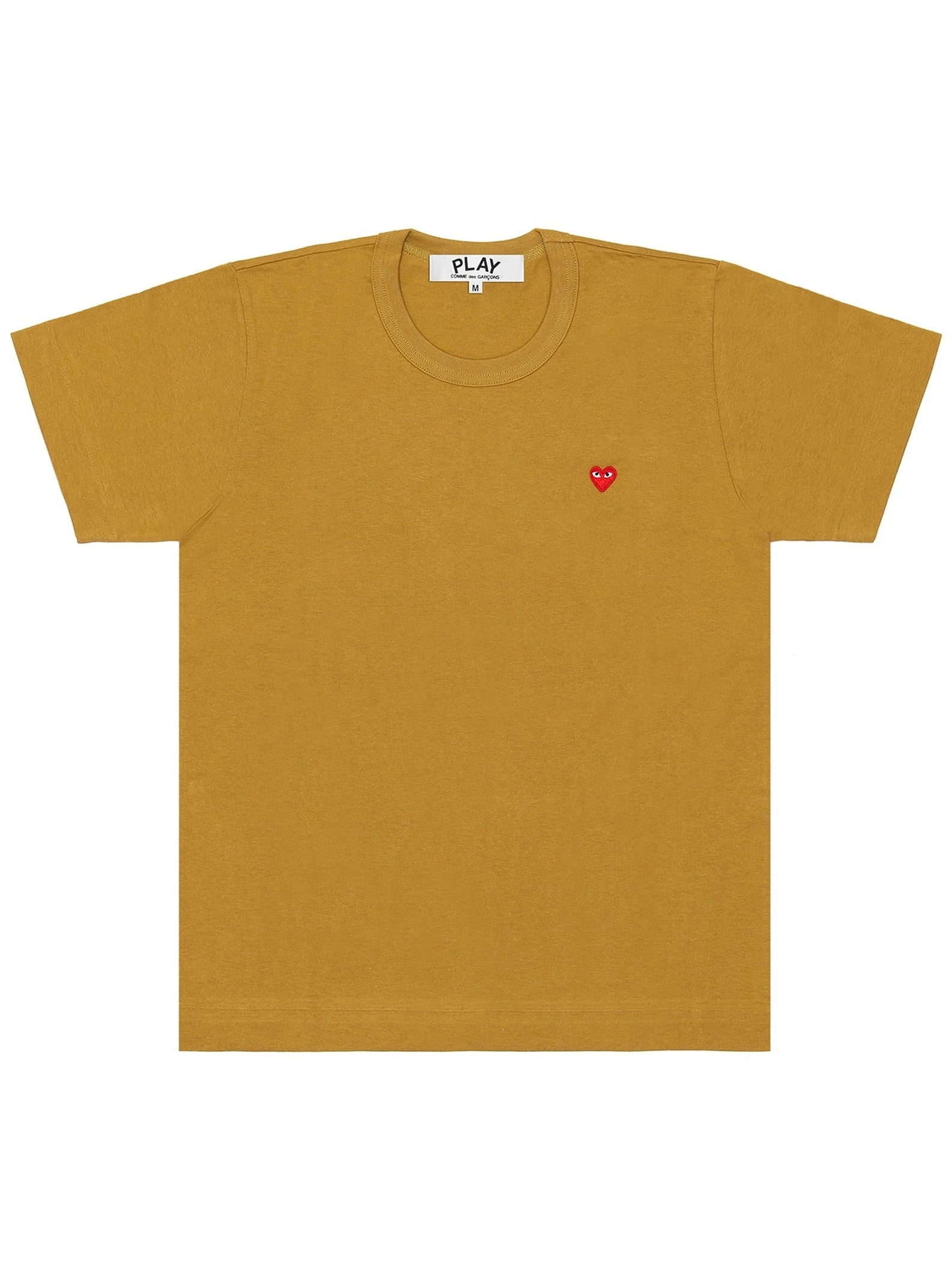 Comme des garçons t shirt homme online jaune