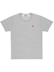 Comme Des Garçons Play - T-shirt Femme AZ-T305 - Grey-Tops-AZ-T305