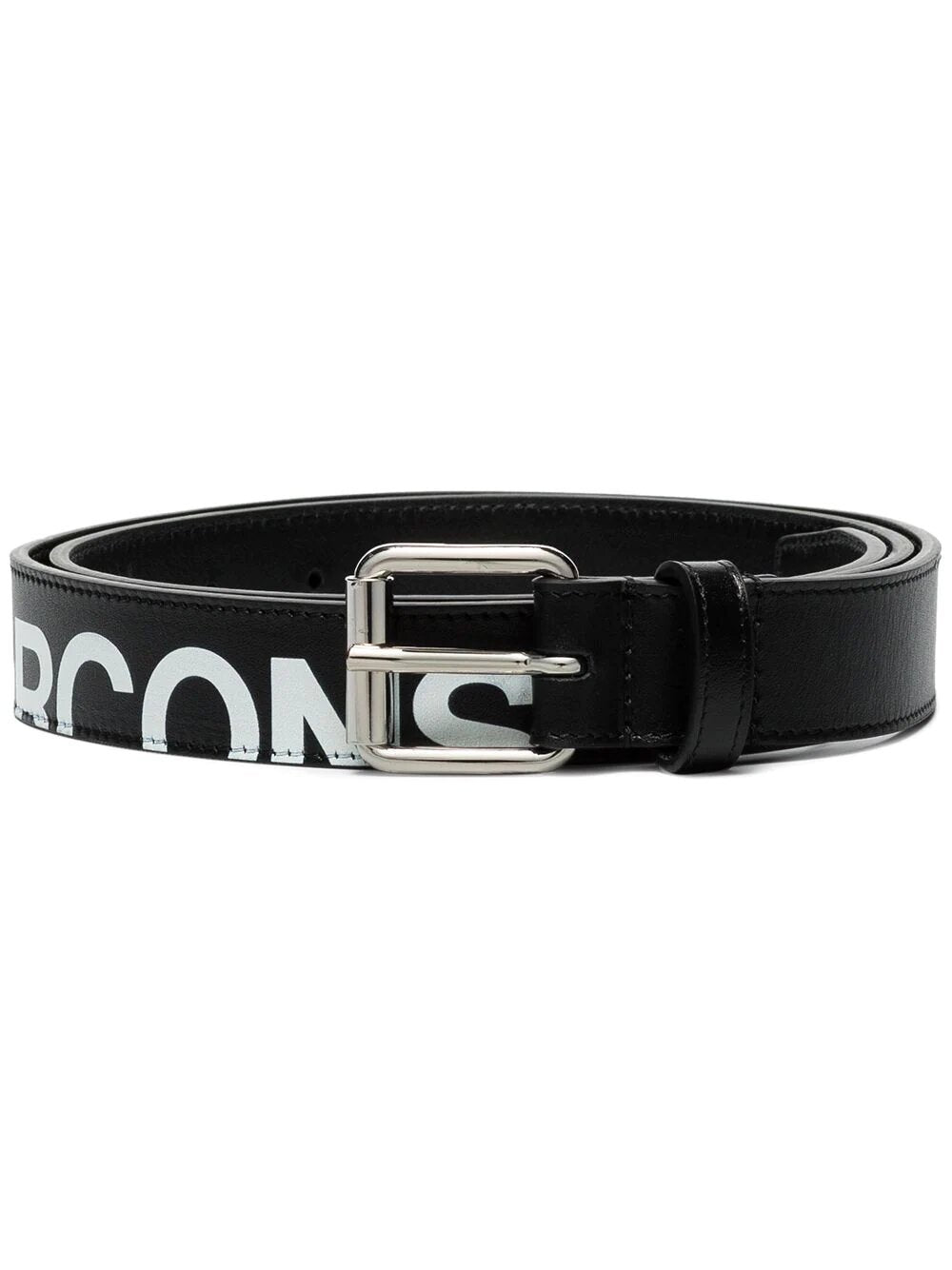 Comme Des Garçons - Unisex Belt - Huge Logo - Black-Accessoires-SA0911HL