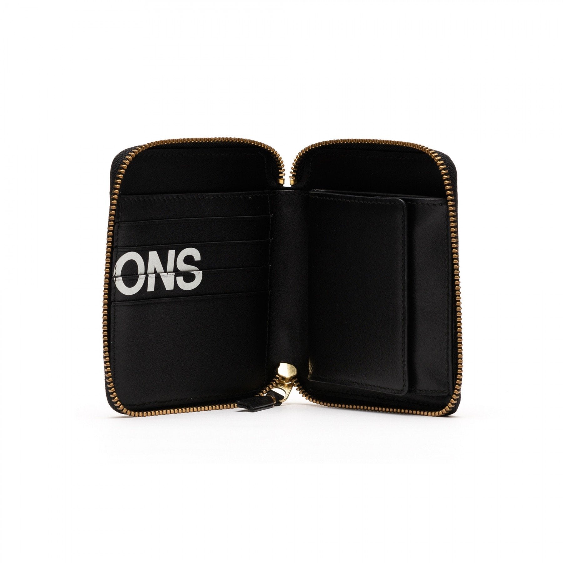 Comme des Garçons - Wallet - Huge Logo - Black 2100HL-Accessoires-SA2100HL