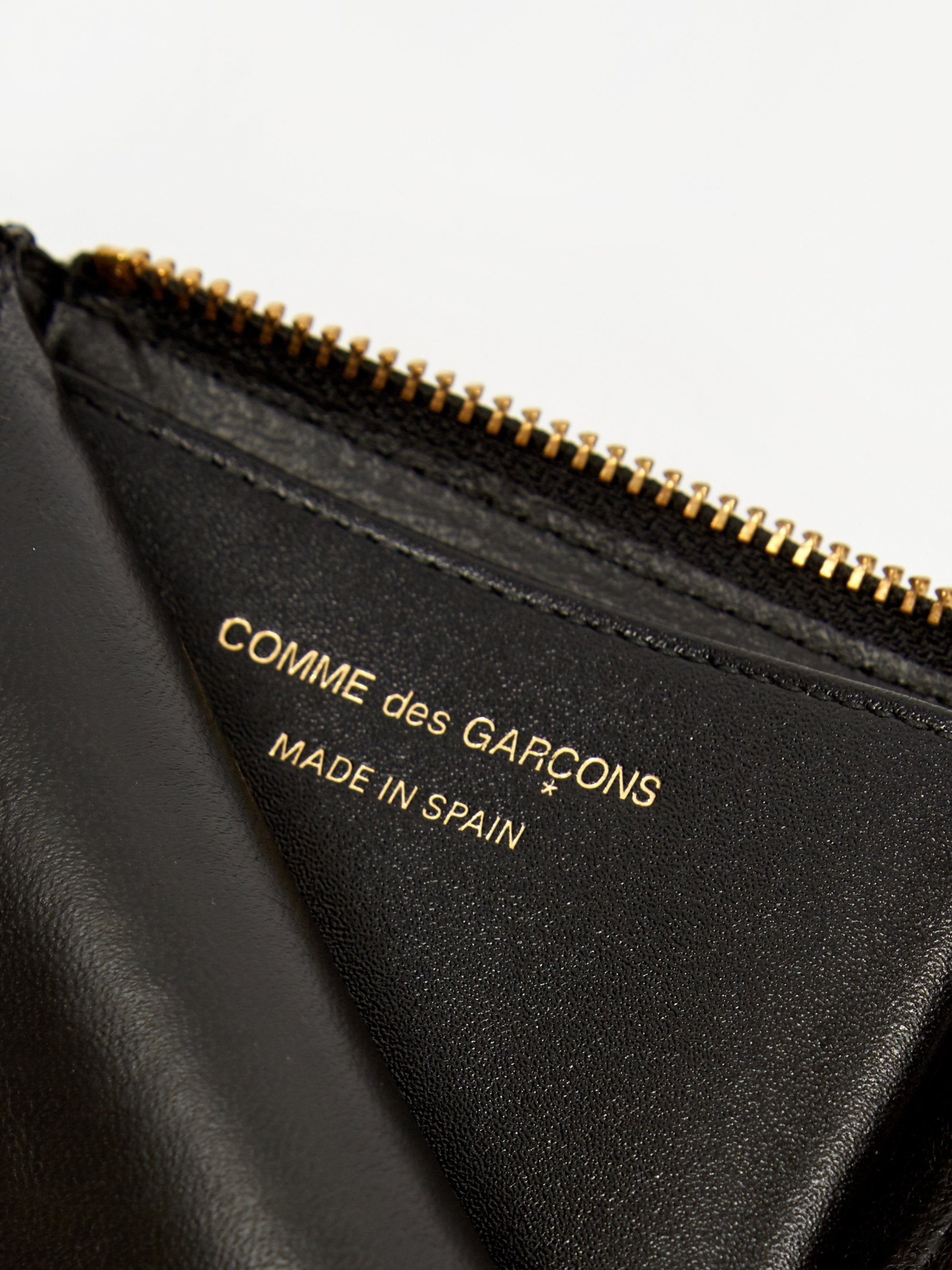 Comme des Garçons - Wallet - Hugo Logo - Black-Accessoires-SA3100HL