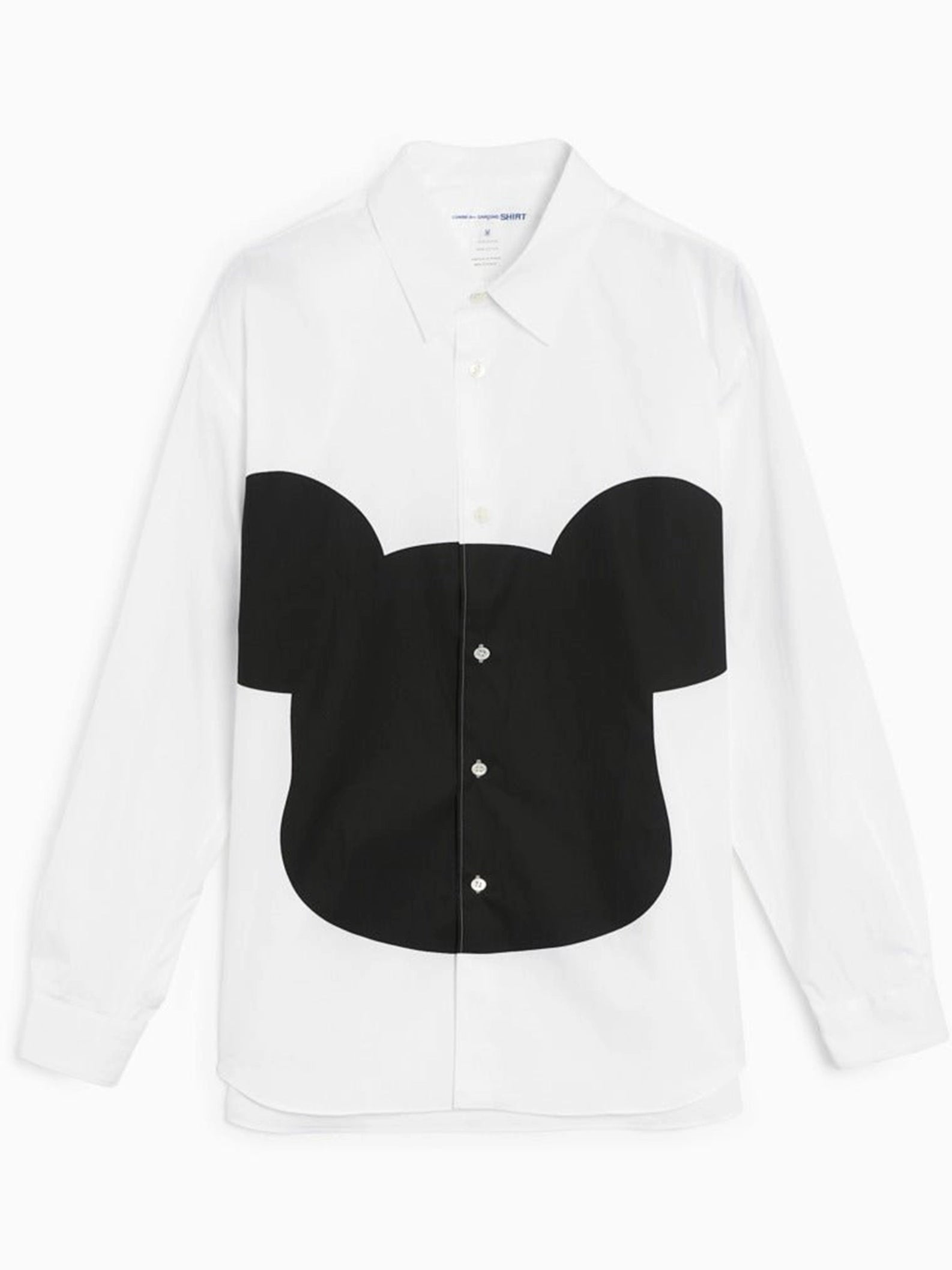 Comme des Garçons SHIRT - Chemise X Medicom blanc FK-B015-S23-1-Chemises-FK-B015-S23-1