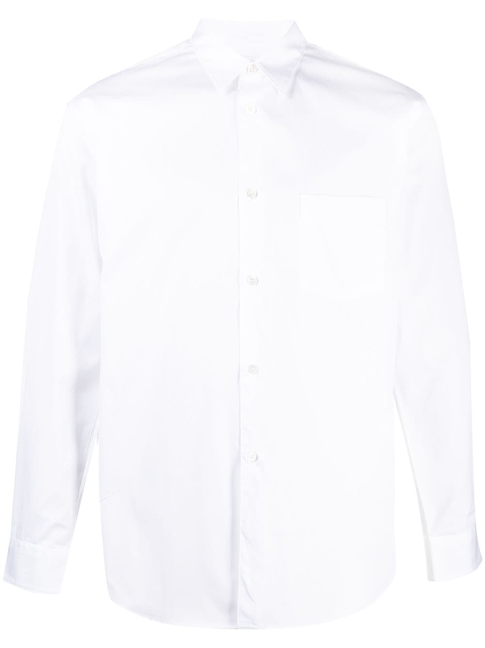 Comme des Garçons SHIRT - FZ-B021-PER-3 Chemise Forever - White-Chemises-FZ-B021-PER-3
