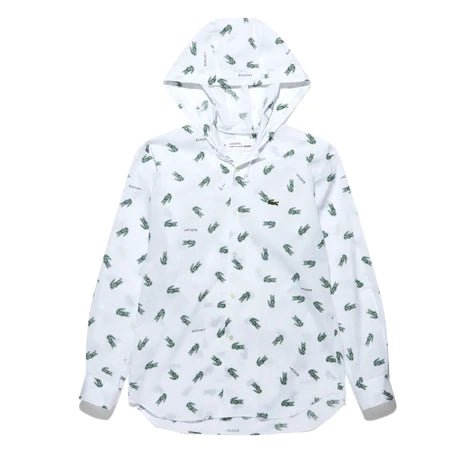 Comme des Garçons X Lacoste - Chemise à capuche FL-B007-W23-1-Chemises-FL-B007-W23-1