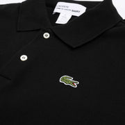 Comme des Garçons X Lacoste - Polo asymétrique FL-T015-W23-1 - Noir-Chemises-FL-T015-W23-1