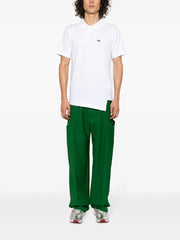 Comme des Garçons X Lacoste - Polo asymétrique FL-T015-W23-3 - Blanc-Chemises-FL-T015-W23-3